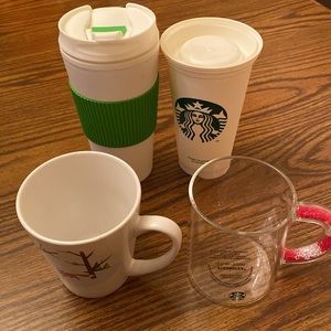 Coffee Time Combo His and hers at home 12oz and reusable 16oz on the go cups